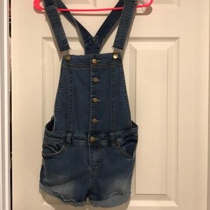 Denim Overalls